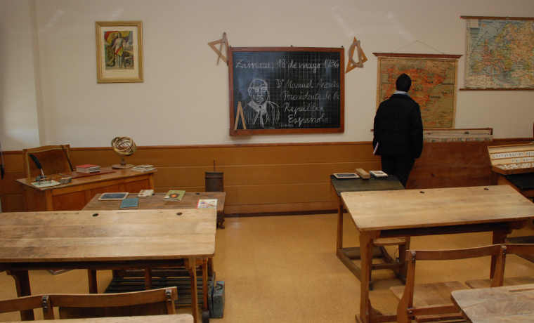 Fotografía del museo Pedagógico de la Universidad de Salamanca 