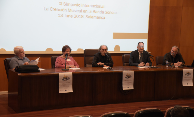 Michael Saffle, Matilde Olarte, José Ignacio Izquierdo, José Máximo Leza y Emile Wennekes