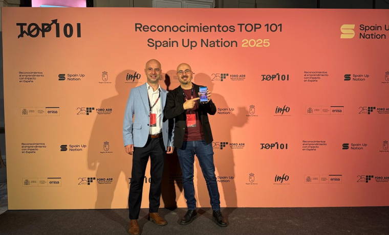 La empresa DareMapp, ubicada en el Parque Científico de la USAL, recoge el premio TOP 101 a las startups más innovadoras de España