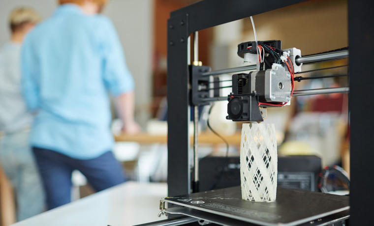 Impresora 3D del FABLAB de la Universidad de Salamanca 