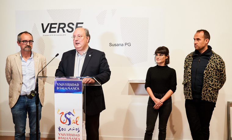 El Espacio de Arte Experimental de la Universidad de Salamanca acoge la exposición ‘Verse’, de Susana Pérez Gibert