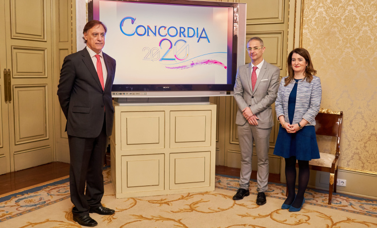 El Ayuntamiento y la Universidad de Salamanca desarrollarán este año un programa de actividades culturales y educativas bajo el lema “Concordia 2020” 