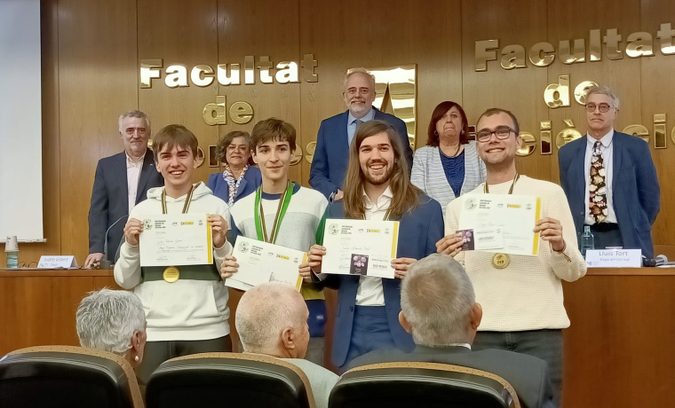 Participantes en la fase nacional de la Olimpiada Nacional de Biología 2023
