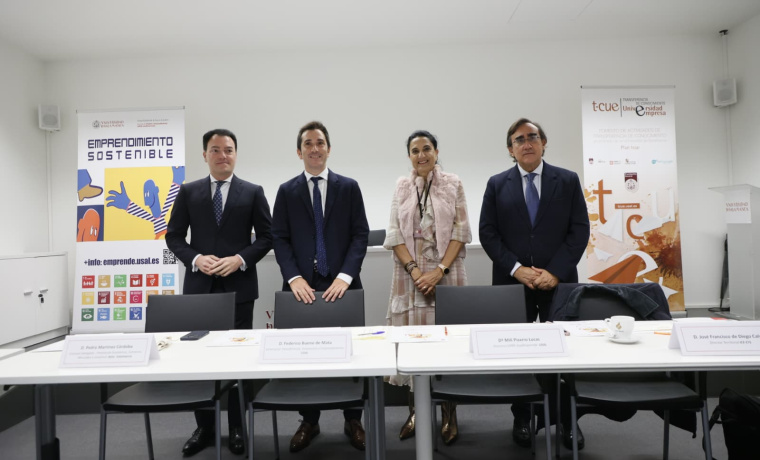 Una mesa de diálogo con empresas, organizaciones e instituciones clausura la Semana de Emprendimiento Sostenible 2025 de la Universidad de Salamanca