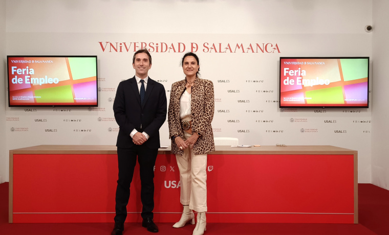 El foro de empleo presentado por el vicerrector de Transferencia y la directora del Servicio de Empleo y Emprendimiento (SIPPE-UsalEmprende) se desarrollará del 21 de noviembre al 1 de diciembre 