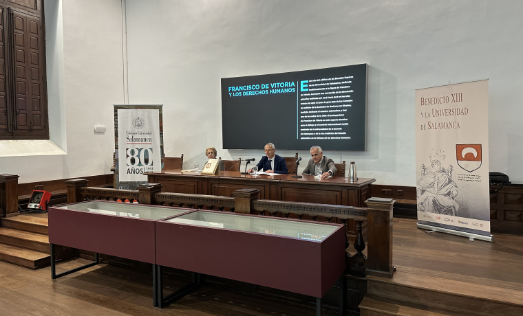 Acto publicación libro  ‘Benedicto XIII y la Universidad de Salamanca’