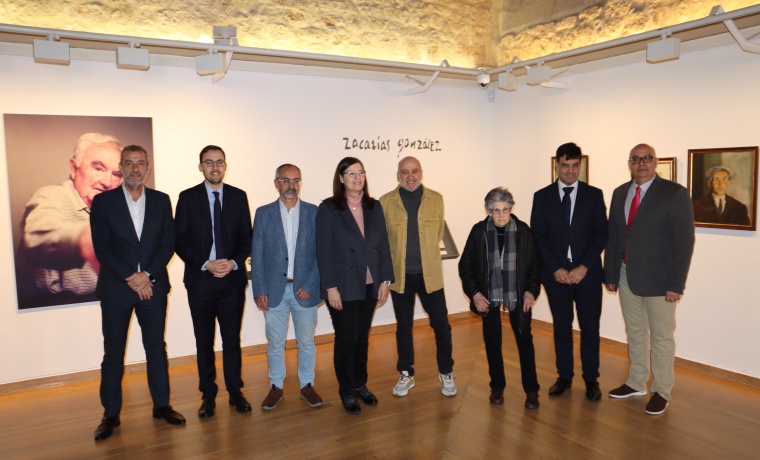 Acto de inauguración de la exposición