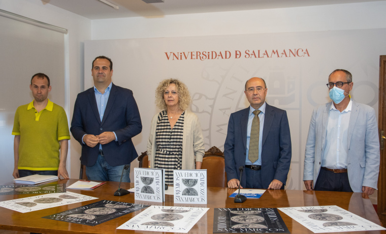 Diego del Pozo, David Mingo, Celia Aramburu, José Luiz Barba y Luis Barrio