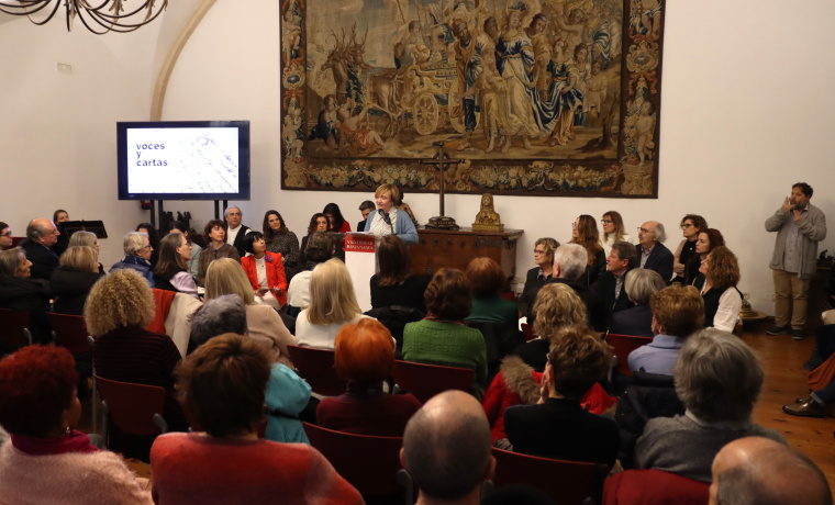 Acto de "Voces y Cartas" en Casa Museo Unamuno