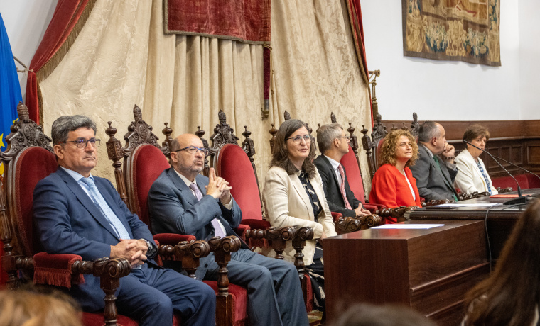 Efrem Yildiz, David Díez Martín, Mª José Rodríguez Conde, Ricardo Rivero, Ana Martín Suárez, Óscar González Benito y Mª José García Barrado
