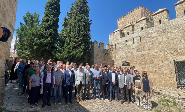 Acto de constitución de la Asociación del Geoparque de Salamanca en el Parador de Turismo de Ciudad Rodrigo