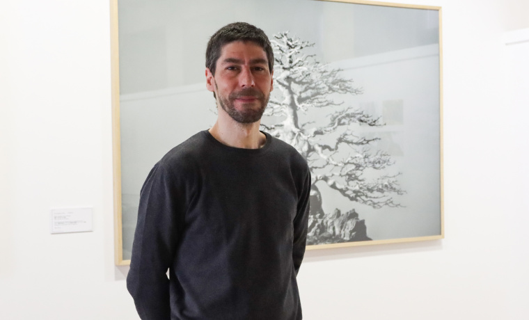 David Romero Lomas, autor de la exposición.