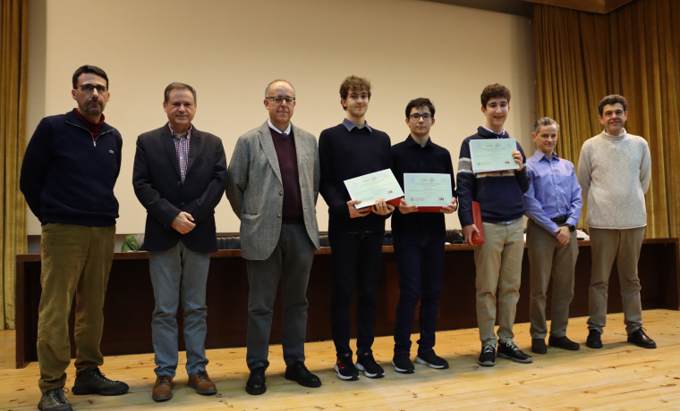 Concluye la fase local de la Olimpiada de Matemáticas con la entrega de premios