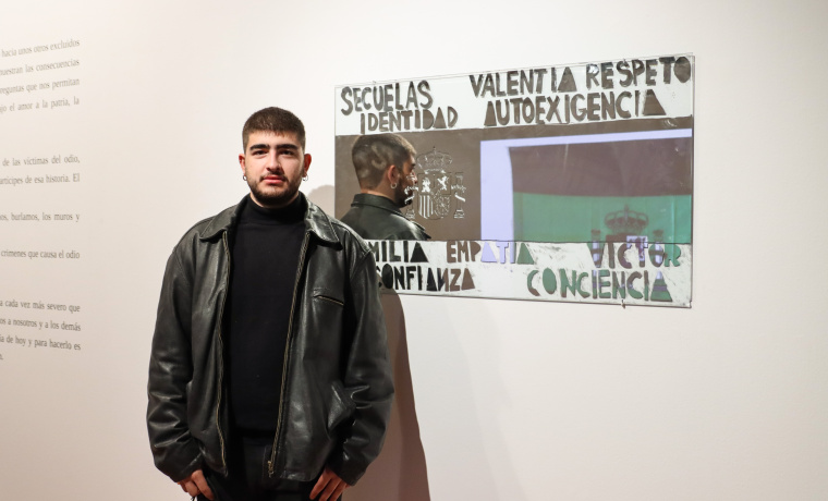 Miguel Osorio, autor de la muestra