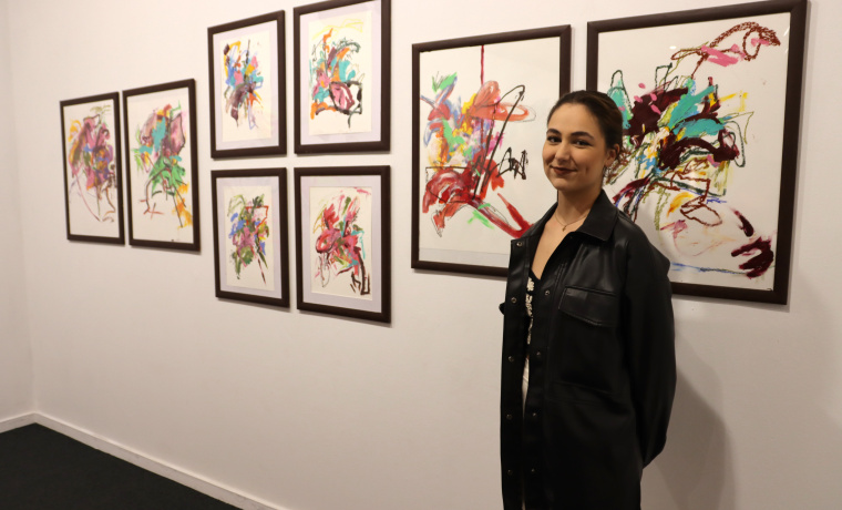 Exposición "Un juego con el que mancharse"  de Lidia Vecino 