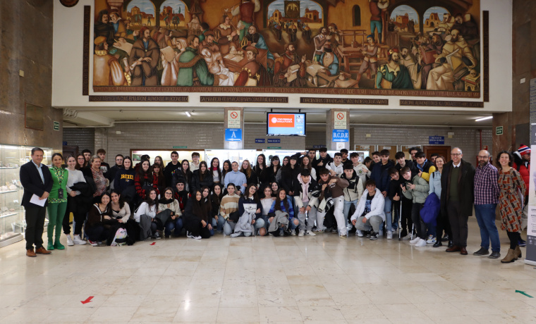 Acto de entrega de premios Olimpiadas de Geología