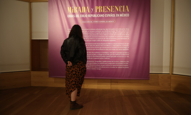 Muestra ‘Mirada y presencia: obras del exilio español en México’