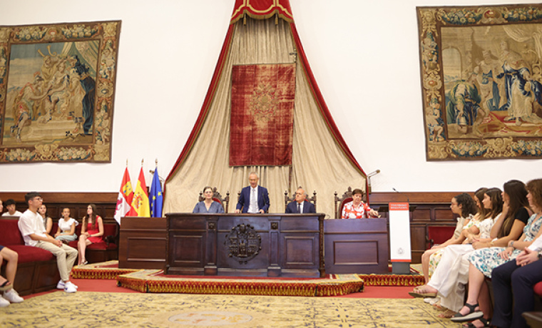 Un momento de la ceremonia de entrega de premios