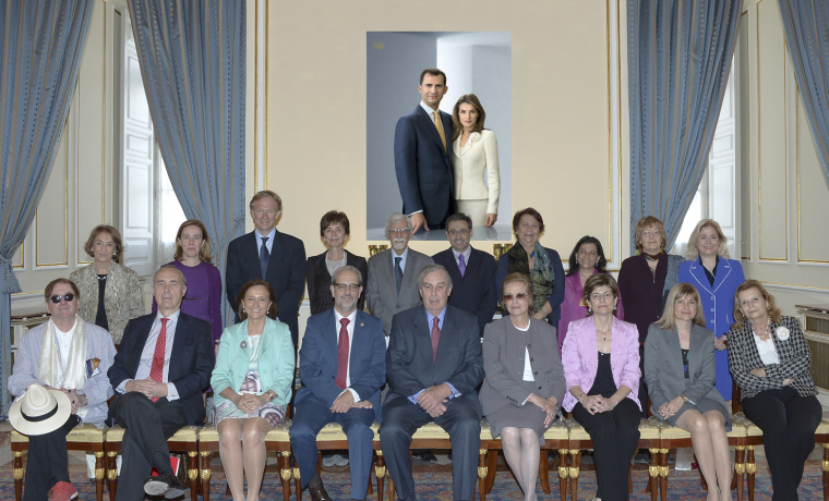 Miembros del jurado del XXIV Premio Reina Sofía de Poesía Iberoamericana.