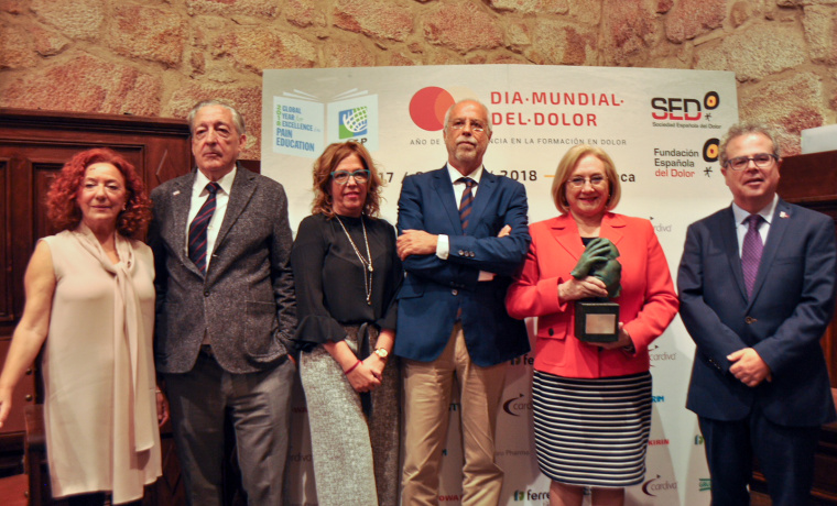 Adora Calvo, Clemente Muriel, Concha Pérez, Juan Antonio Micó, Purificación Galindo y Víctor Mayoral