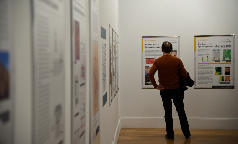 La exposición en la Sala Cielo.