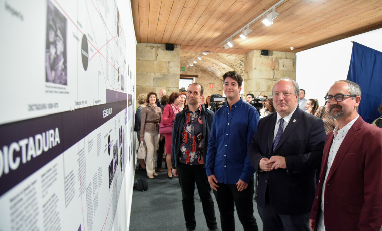 Diego del Pozo, Miguel González, Enrique Cabero y Luis Barrio