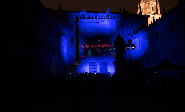 Detalle de la proyección