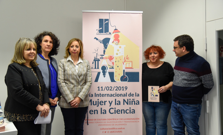 Inmaculada Sánchez Barrios, Mar Síles, Susana Pérez, Marta del Pozo y Miguel Battaner