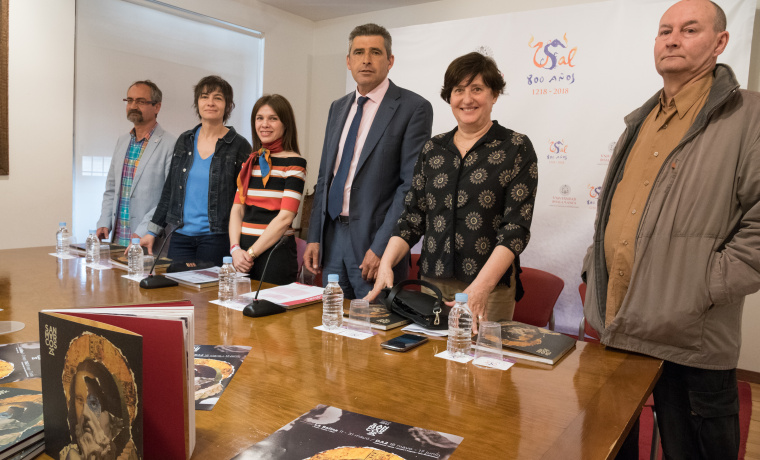 Luis Barrio, María Jesús Díaz, Ana Belén Ríos, Julián Barrera, Soledad Farré y José María Larrondo