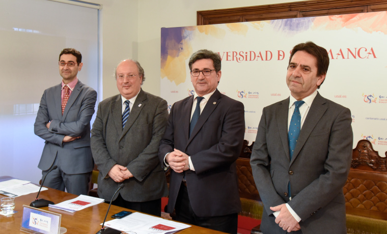 José Miguel Sánchez Llorente, Enrique Cabero, Efrem Yildiz y José Luis Herrero