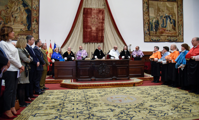 Un momento durante el acto.