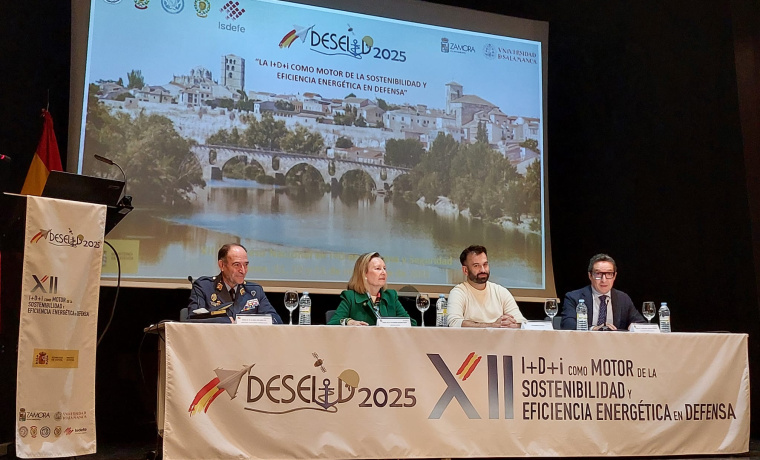 El rector de la Universidad de Salamanca inaugura en Zamora el XII Congreso nacional en I+D en Defensa y Seguridad