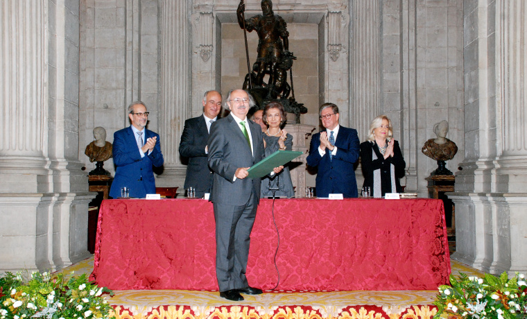 Antonio Colinas recibe el XXV Premio Reina Sofía de Poesía Iberoamericana