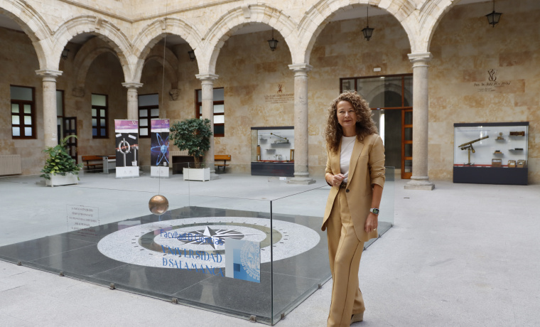 La profesora de Física Aplicada de la Universidad de Salamanca, María Jesús Santos Sánchez 
