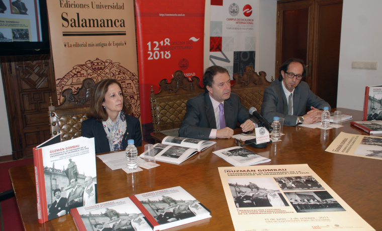 María José Rodríguez, Manuel Carlos Palomeque y Manuel Heras durante la rueda de prensa