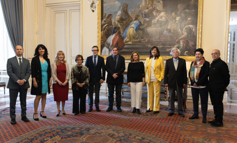 EL jurado de la edición XXXIV del Premio Reina Sofía se reúne en Palacio Real de Madrid