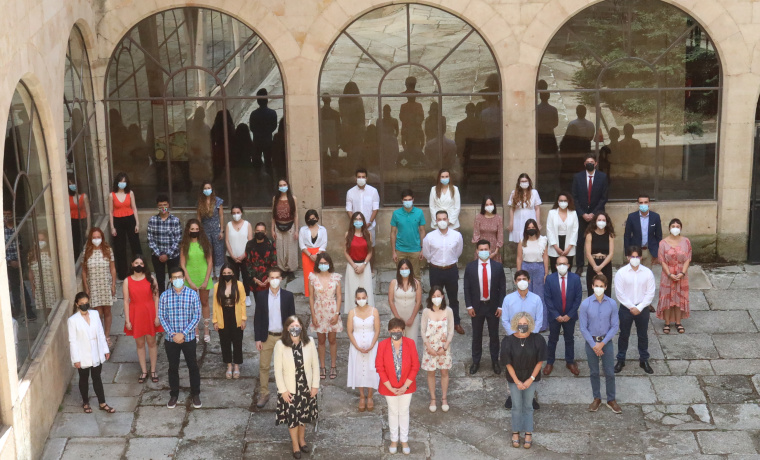 Galardonados con el premio de grado del curso 2018/2019