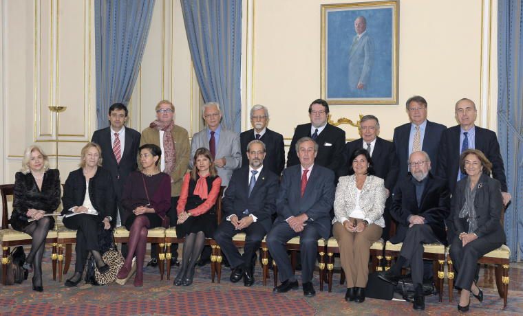 Foto del jurado del XXI Premio Reina Sofía de Poesía Iberoamericana