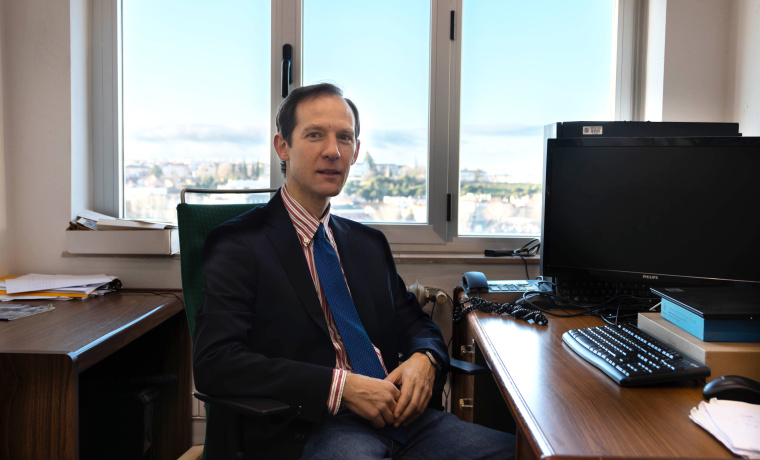 El catedrático de la Facultad de Ciencias Químicas Mariano Martín Martín