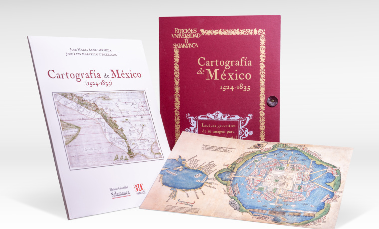 Libro “Cartografía de México en la Biblioteca Histórica de la Universidad de Salamanca (1524-1835)"