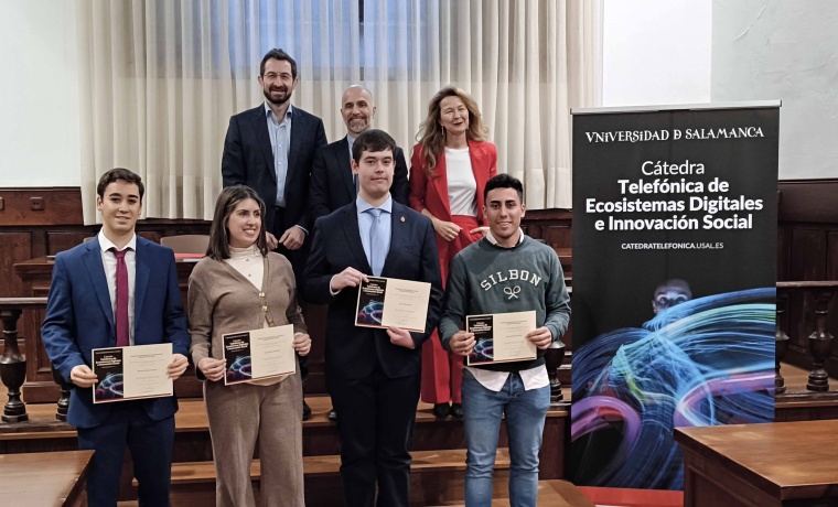 Premiados en el Aula Dorado Montero de Escuelas Mayores