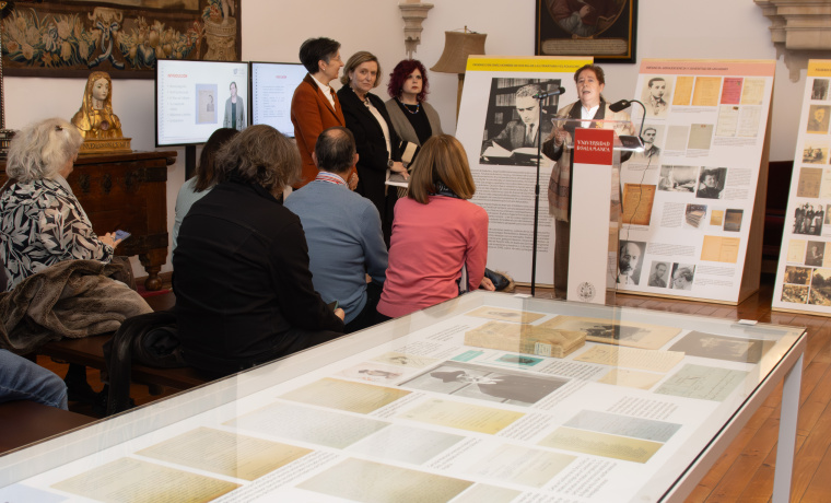 La Casa-Museo Unamuno clausura la exposición sobre Federico de Onís 