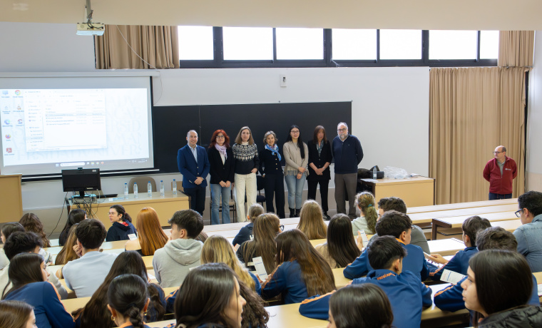 Más de 550 estudiantes de la ESO y Bachillerato se interesan por la oferta formativa de la Universidad de Salamanca