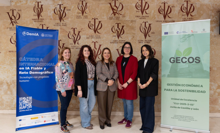 La USAL fortalece la investigación gracias al acuerdo entre la Unidad de Excelencia GECOS y la cátedra DemIA