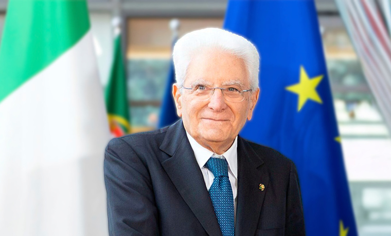 Sergio Mattarella, presidente de la República de Italia